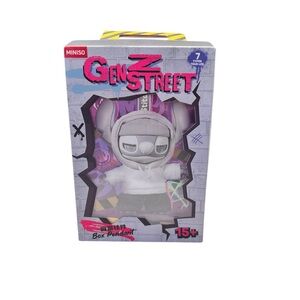 Miniso Disney Gen Z Stitch Street Box Plush Pendant Labubu